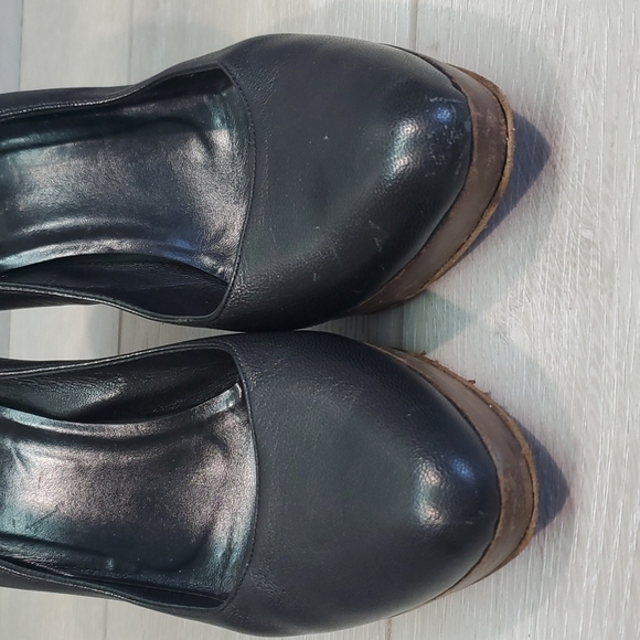 Gucci Black Platform Pump High Heels Y2K shoes 171372 sz 38.5C US 8.5 - Picture 3 of 14